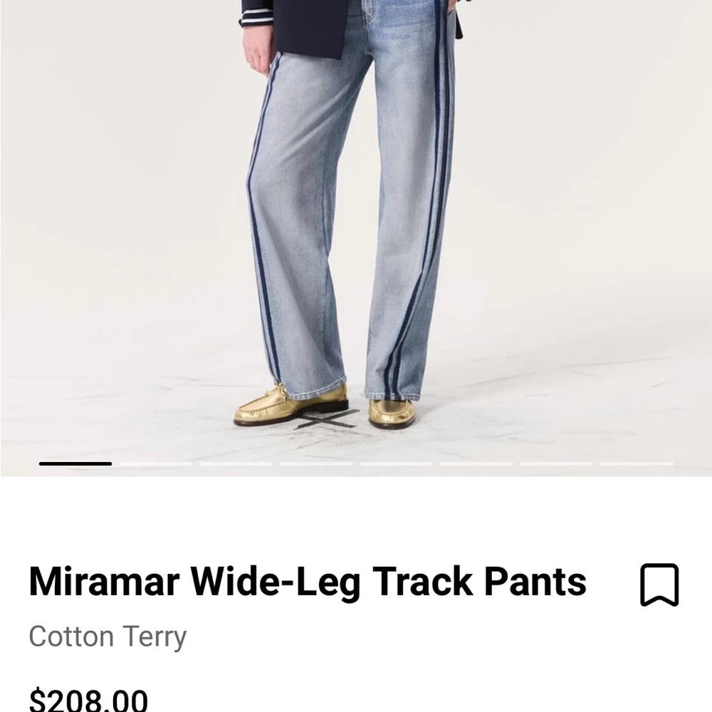 rag & bone Miramar Wide-Leg Track Pants